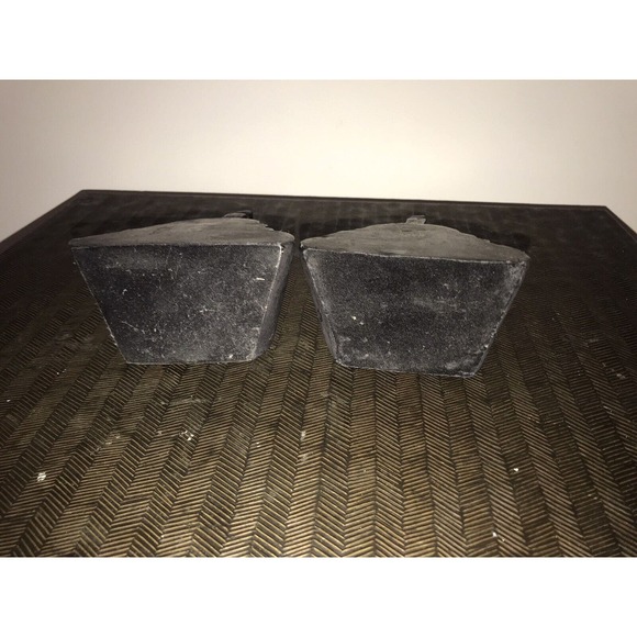 Set of 2 Heavy Bookends, Upright Bass Instrument, Decorative, Patina Finish - Picture 7 of 12